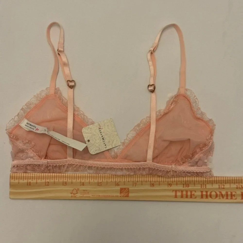 Intimately Free People Save The Date Bralette Flamingo Flamenco, Small, MSRP $38